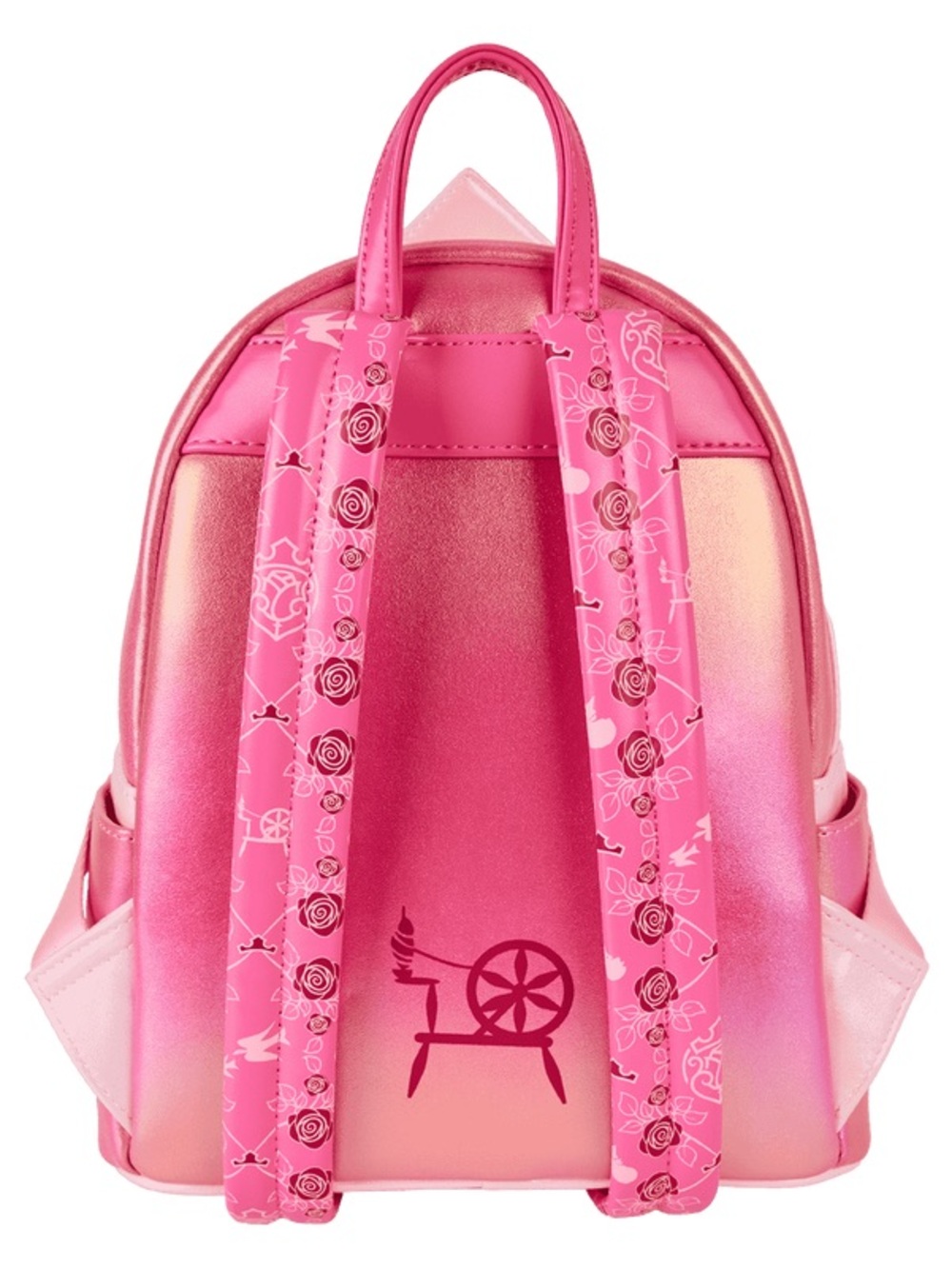 Loungefly Pink Gradient Princess Tiara Mini Backpack - Picture 2 of 2